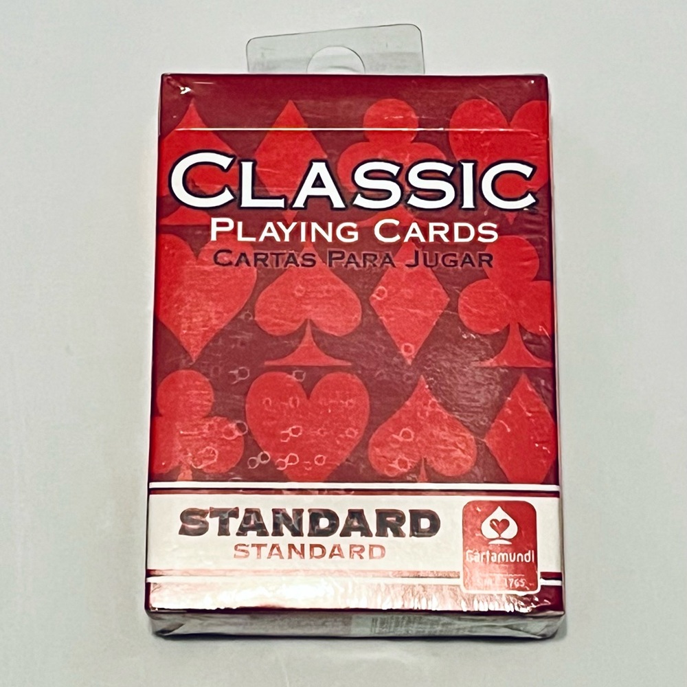 Cartamundi Classic Playing Cards Standard 52 Card Deck